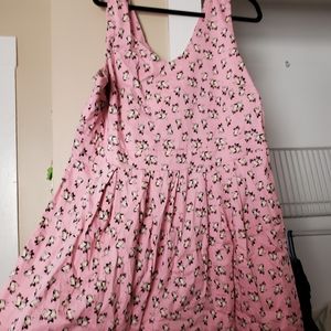 Rare Ixia Boston Terrier/ French bulldog dress